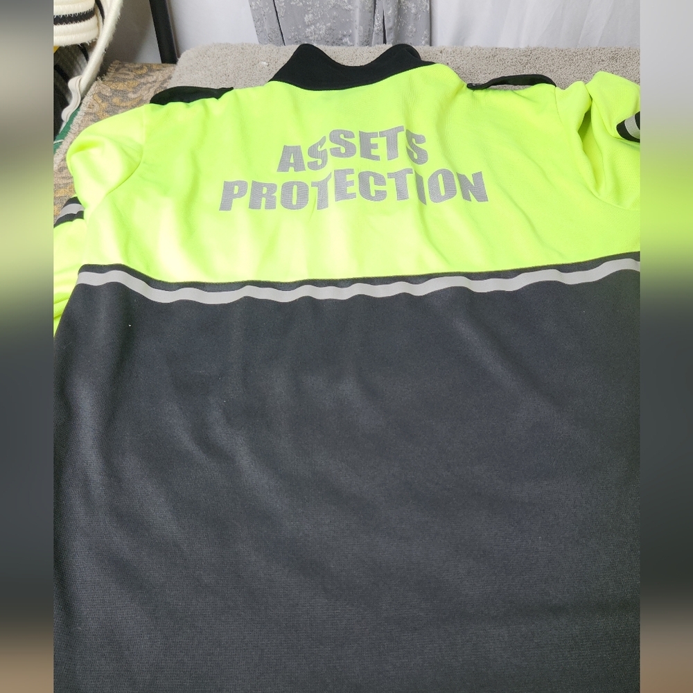 Men's Asset Protection Hi Viz Short Sleeve Shirt - L - Marudas